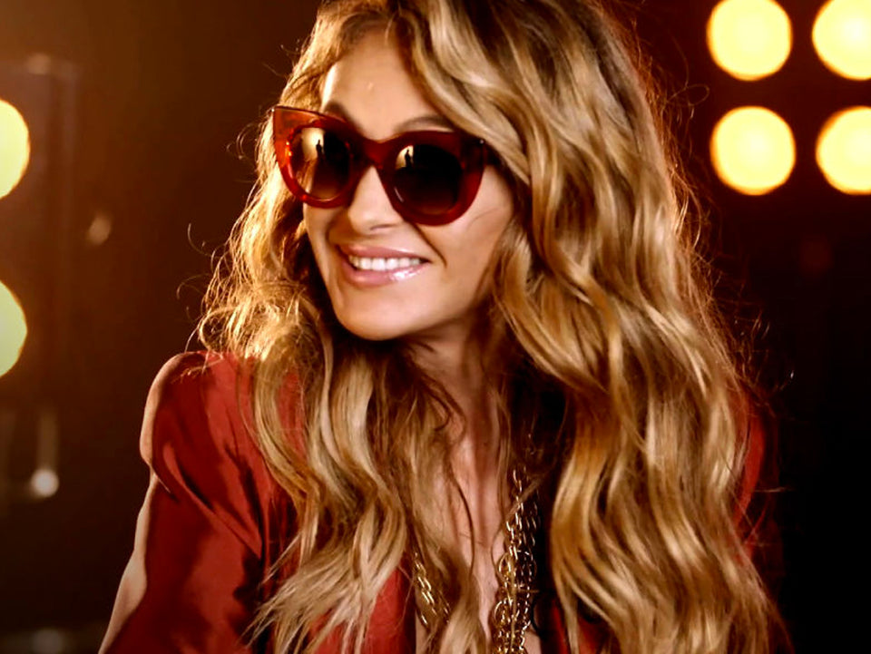 Gafas "Chica Dorada"