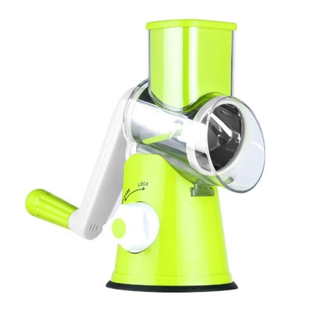 Manual Cortador de Verduras Slicer Accesorios de Cocina Multifuncional Mandolina Slicer Redonda Queso Patata Cocina Gadgets Herramientas