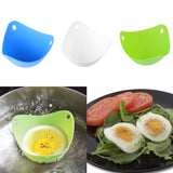 Huevo de silicona 1PC cazador furtivo de la crepe huevo Poach vainas Hornear Copa Utensilios de cocina Utensilios para hornear bricolaje herramienta útil huevo